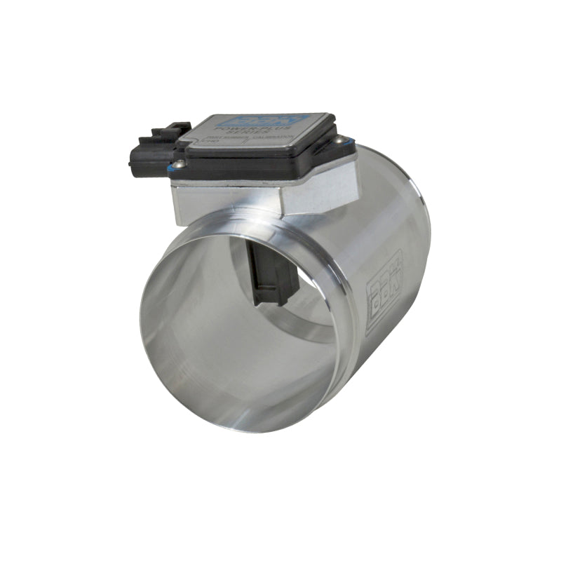 BBK 86-93 Mustang 5.0 mass air flow sensor with 76mm cold air calibration, CNC billet housing, 24 lb injectors, authentic part