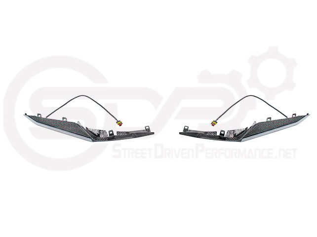 2023+ CHEVROLET CORVETTE C8 Z06 | SEQUENTIAL LED DRL LIGHT BAR BEZEL INSERT