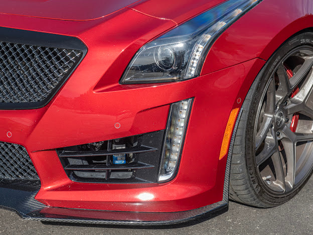 2016+ Cadillac CTS-V V3 - Front Lip Splitter Ground Effects