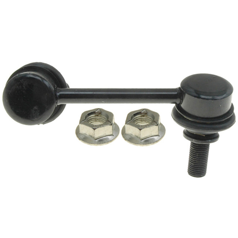 Moog front right sway bar endlink for Mazda CX-9 (2007-2015), showing the durable metal link with bushings attached