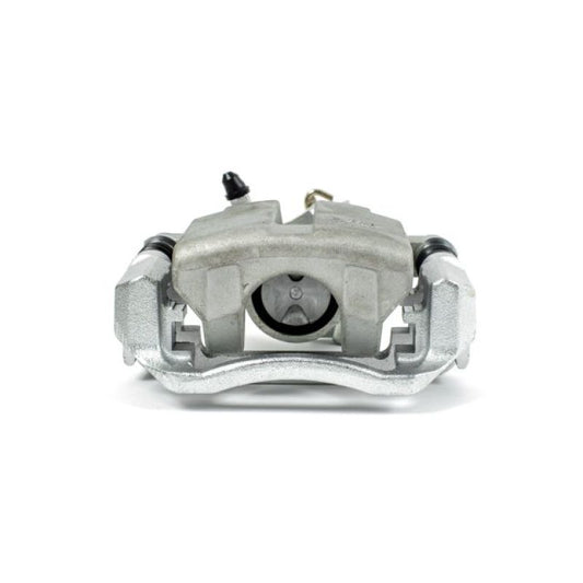 PowerStop rear right OE brake caliper with bracket for 2005-2009 Buick Allure, showing metallic caliper and mounting bracket.