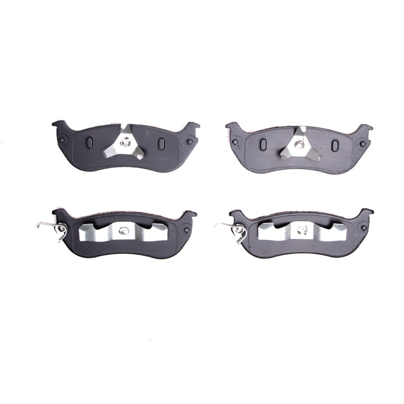 R1 Concepts OE brake pads for Mercury Grand Marquis 1996-2002, rear replacement brake pads with durable friction material