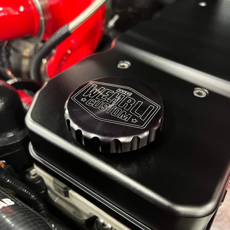 Wehrli 06-18 Cummins WCFab X D&J Precision Billet Valve Cover - Illusion Blueberry