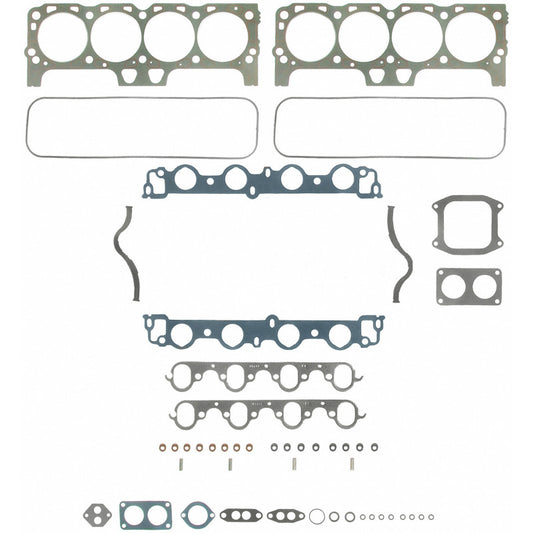 Fel-Pro HS 8558 PT-11 PermaTorque engine cylinder head gasket set, showing multiple gaskets and sealing surfaces.
