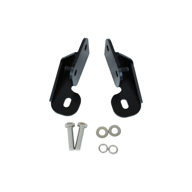 Black Westin light mount kit for Chevy/GMC S-Series Blazer, designed for safari light bars, with mounting brackets and hardware.