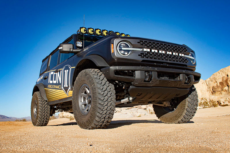 ICON 21-23 Bronco Non-Sasq 3-4in Lift Stage 5 Suspension System Tubular Heavy Rate
