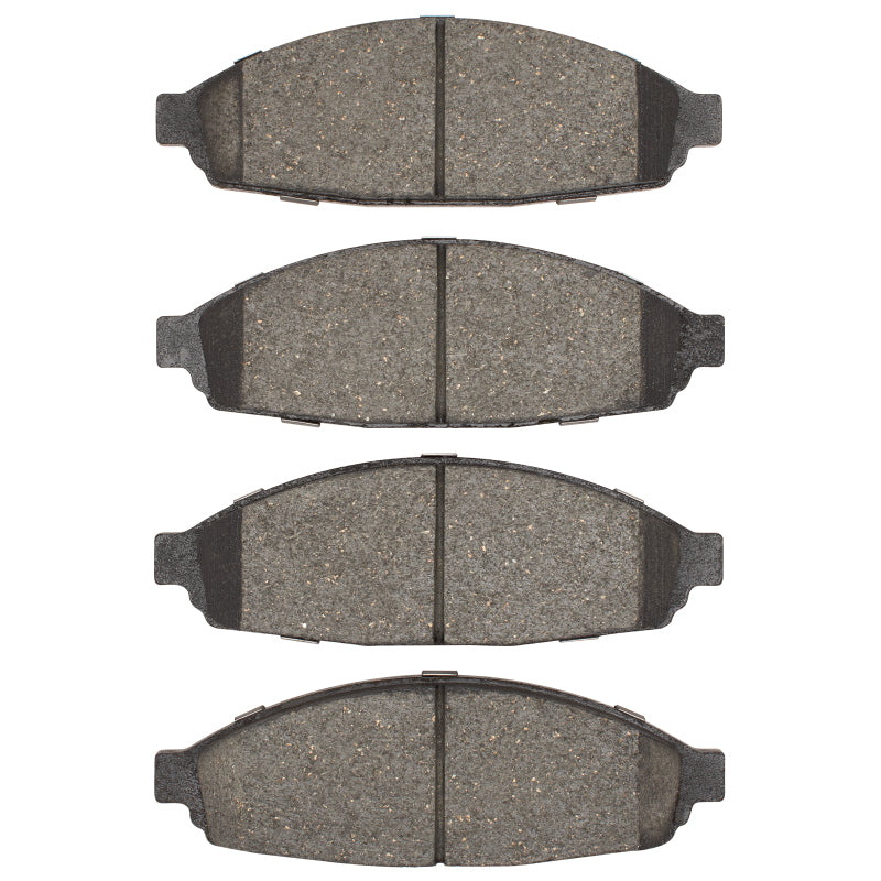 R1 Concepts Mercury Grand Marquis front ceramic brake pads, OE quality, factory fit, for reliable braking performance.