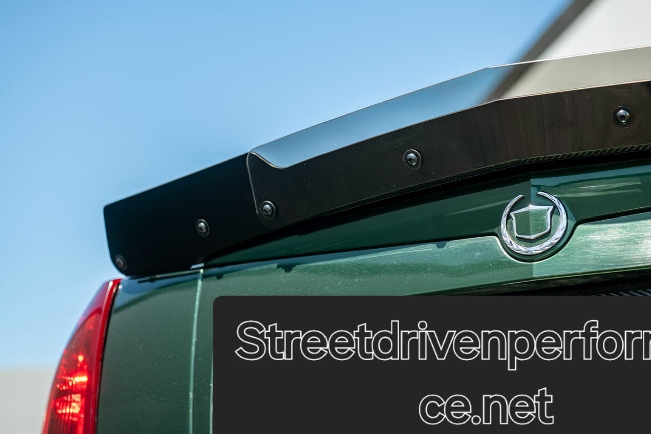 2003-2008 Cadillac CTS-V, V1 | SDP Performance Style CARBON FIBER Wickerbill Spoiler Wing