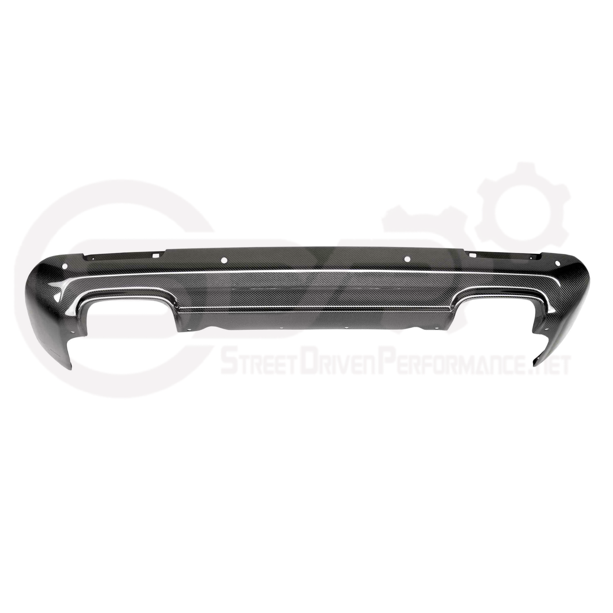 2018-2023 DODGE CHALLENGER WIDEBODY | CARBON FIBER REAR DIFFUSER VALANCE