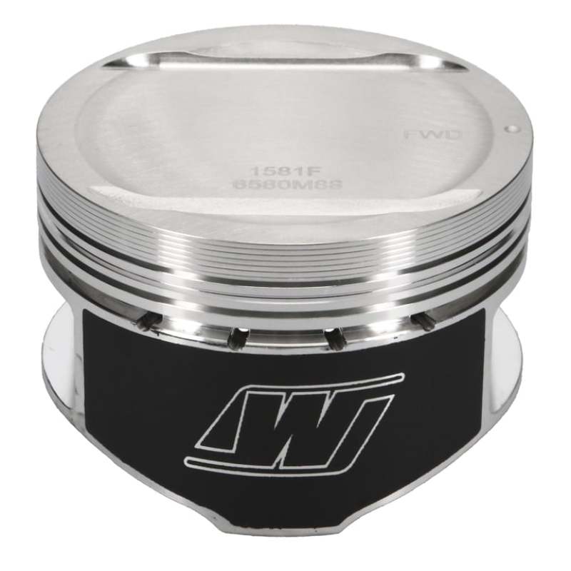 Wiseco forged CHRY Neon turbo piston set with 8.8:1 compression for 4-cylinder engines, includes four pistons with 1.236 and 88.0mm sizes.