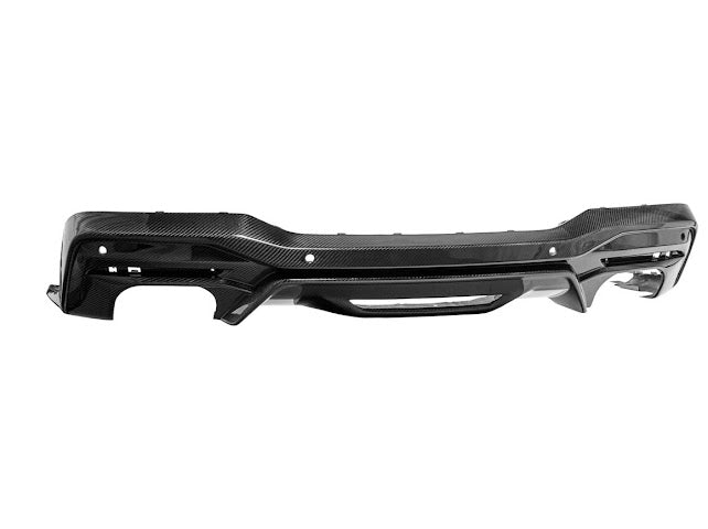 2024-Up Ford Mustang S650 | GT Style CARBON FIBER Rear Bumper Diffuser