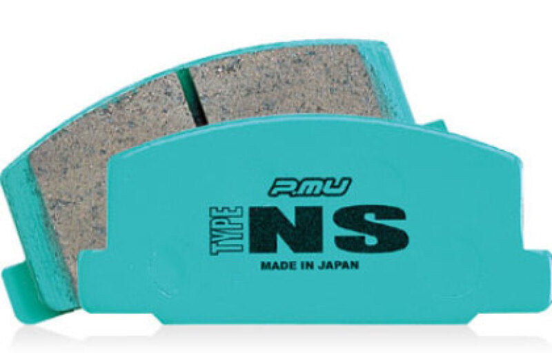 Project Mu performance brake pads for Acura CL, RL, TL, and TSX models, showing the high-quality brake pad material and design.