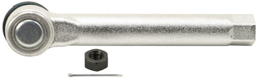 Moog Honda Insight front left outer tie rod showing the metal rod and joint for vehicle steering system