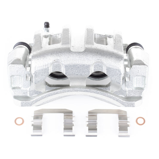 PowerStop front left OE brake caliper with bracket for Hyundai Veracruz 2007-2012, automotive part, automotive brake component