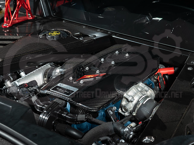 2025-Up Chevy Corvette C8 ZR1 | Dry Carbon Fiber Rear Engine Cover One-Piece