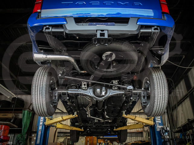 2024-PRESENT TOYOTA TACOMA | MUFFLER DELETE CAT BACK EXHAUST