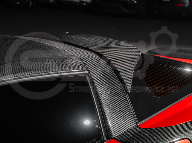 2005-2013 CHEVROLET CORVETTE C6 | SDP PERFORMANCE CARBON FIBER REAR ROOF WING LID SPOILER