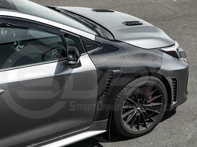2023-UP GR COROLLA | FACTORY STYLE CARBON FIBER FRONT SIDE FENDERS WITH VENTS (PAIR)