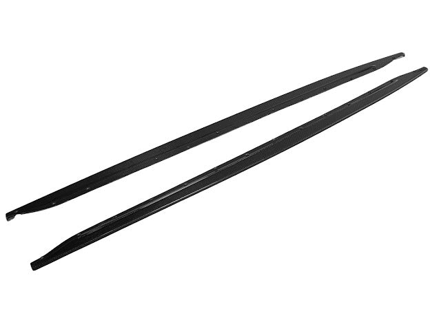 2021-Up BMW G82 G83 M4 M-Performance Extended Style | CARBON FIBER *ADD-ON* Side Skirts Extension Rocker Panel Ground Effects