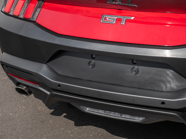 2024-Up Ford Mustang S650 | Factory Style PRIMED BLACK Rear Bumper Cover Replacement