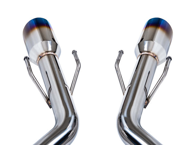 2021-PRESENT LEXUS IS300 IS350 MUFFLER DELETE AXLE BACK BURNT TIPS EXHAUST PAIR