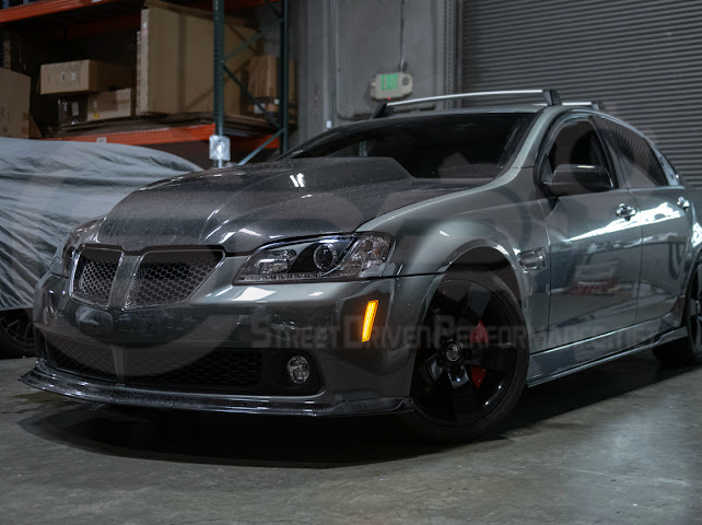 2008-2009 Pontiac G8 | Front Clear / Amber / or Smoke Lens Amber Light LED Side Markers Pair