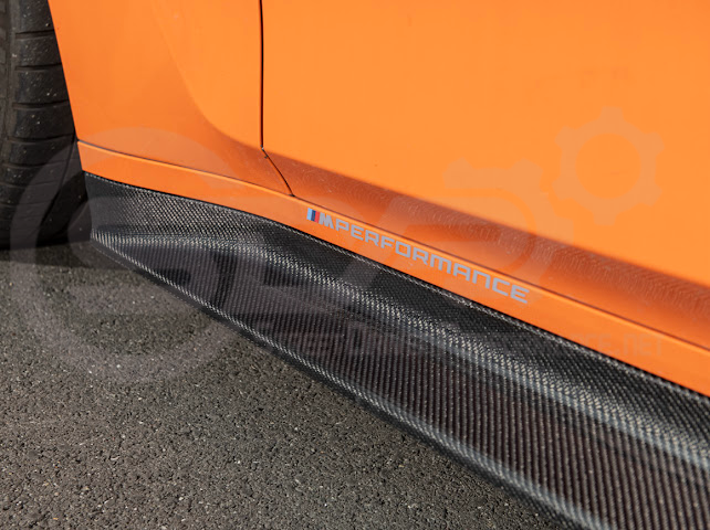 2021-UP BMW G80 M3 SEDAN | 3D STYLE CARBON FIBER ADD-ON SIDE SKIRTS ROCKER PANEL EXTENSION GROUND EFFECTS
