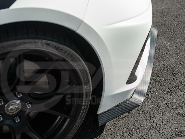 2020-Up Corvette C8 STINGRAY & Z51 | Z06 Z07 Package Front Bumper Lip Splitter Ground Effects