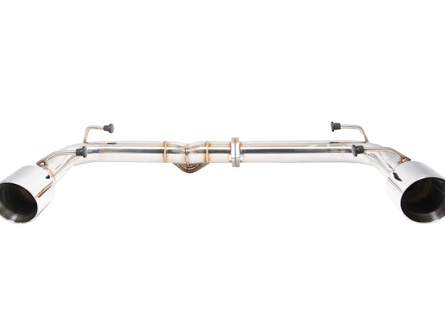 2022-PRESENT TOYOTA GR86 & SUBARU BRZ | MUFFLER DELETE AXLE BACK EXHAUST (CHOME TIPS)