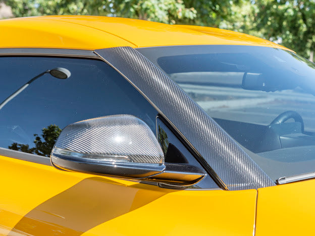2020-Up Toyota GR Supra A90 A91 |JDM Factory Style CARBON FIBER A-Pillar Panel Cover