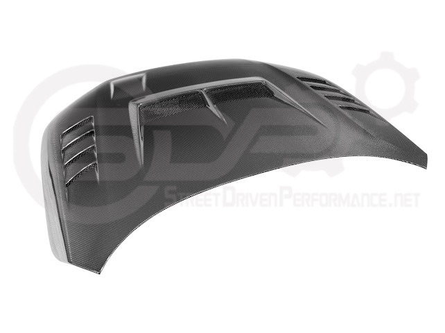2023-UP HONDA CIVIC FL5 TYPE-R | JDM VARIS STYLE CARBON FIBER FRONT VENTED HOOD