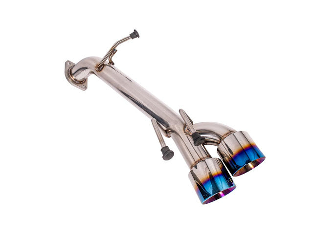 2018-2024 Toyota Camry SE FWD | T-304 Muffler Delete Single Exit Axle Back Exhaust (Chrome or Burnt Blue Tips)