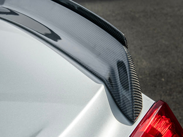 2016-2019 Cadillac ATS-V Sedan  | Wickerbill Trunk Spoiler Wing Carbon Fiber