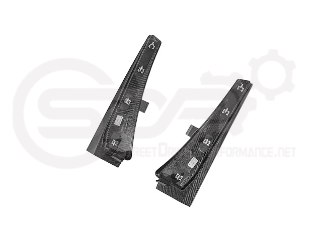 2023-UP CORVETTE C8 E-RAY, Z06, & ZR1 | FACTORY EXTENDED XL VERSION 2 FRONT & REAR MUD FLAPS SPLASH GUARD PAIR