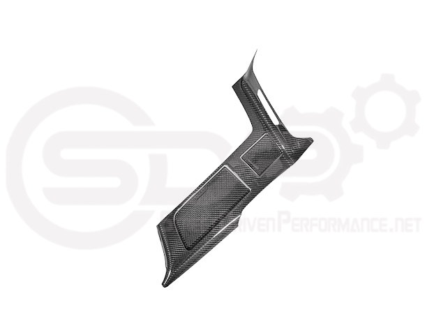 2014-2019 Corvette C7 | Carbon Fiber Center Console Bezel Cup Holder Trim Panel (Fits all Models)
