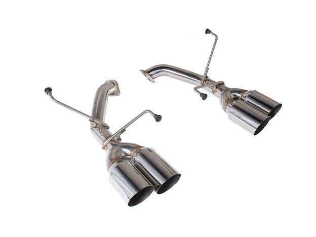 2022-UP SUBARU WRX | AXLE BACK MUFFLER DELETE DOUBLE WALL 4" QUAD TIPS EXHAUST (CHROME OR BURNT BLUE TIPS)