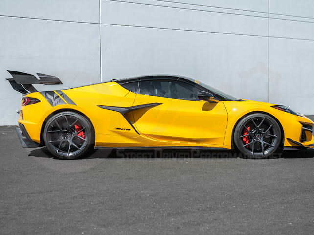 2023-UP CHEVROLET CORVETTE C8 Z06 & E-RAY | SDP PERFORMANCE TRACK STYLE SIDE SKIRTS ROCKER PANEL GROUND EFFECTS