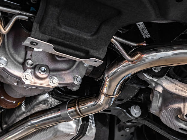 2024-PRESENT FORD MUSTANG S650 GT | STRAIGHT CAT BACK DUAL BURNT TIPS EXHAUST