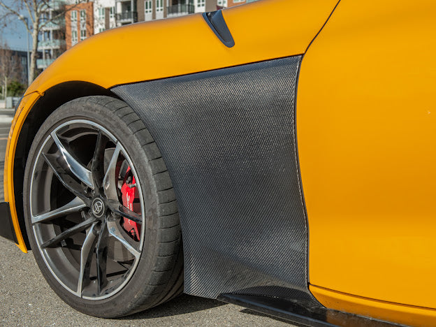 2020-Up Toyota GR Supra A90 A91 | JDM Factory Style Carbon Fiber Front Side Fender (Pair)