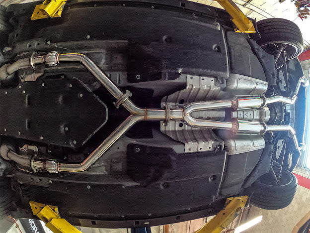 2009-PRESENT NISSAN 370Z / 2014-PRESENT INFINITI Q50 FULL CAT BACK EXHAUST