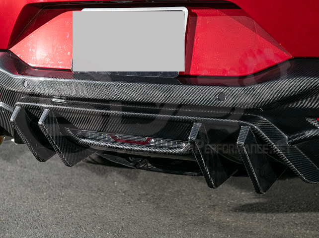 2024+ FORD MUSTANG S650 |  VERSION 2 PACKAGE REAR BUMPER DIFFUSER
