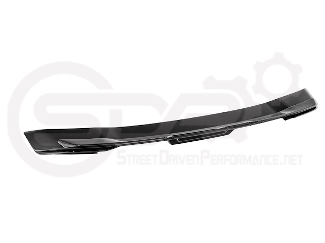 2024-UP FORD MUSTANG | DARKHORSE STYLE GLOSSY BLACK REAR TRUNK LID GURNEY FLAP WICKERBILL WING SPOILER