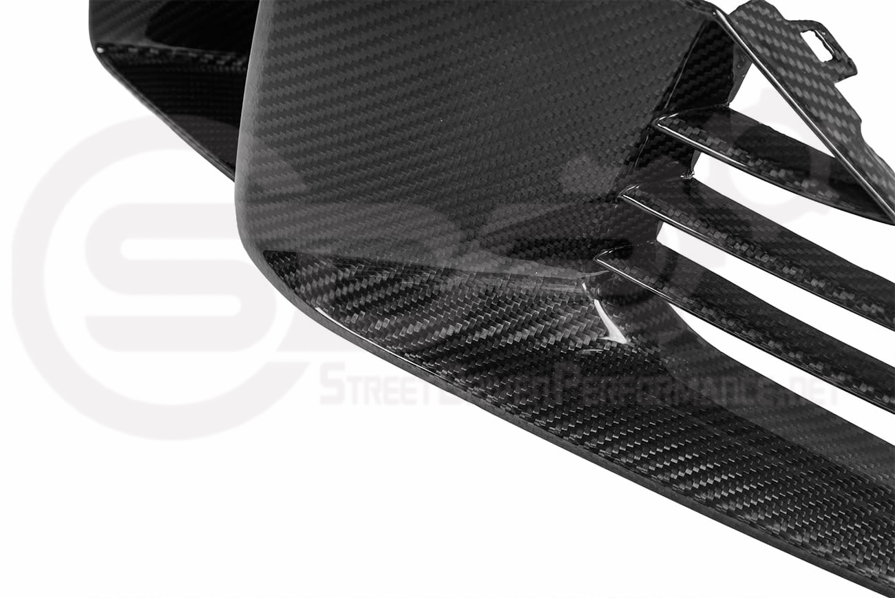 2025-Up Cadillac CT5-V Blackwing | CARBON FIBER Front Bumper Lower Side Air Ducts Inserts Replacements Pair