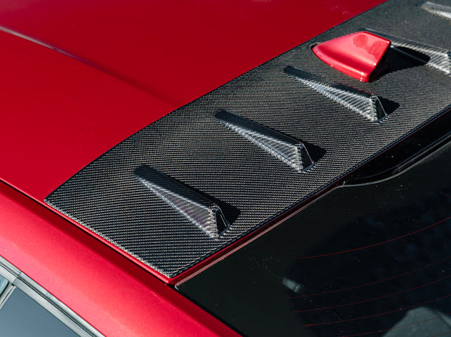 2024+ FORD MUSTANG S650 COUPE |   CARBON FIBER REAR ROOF WING SPOILER