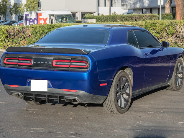 2015-UP DODGE CHALLENGER SRT *ADD-ON* REAR DIFFUSER