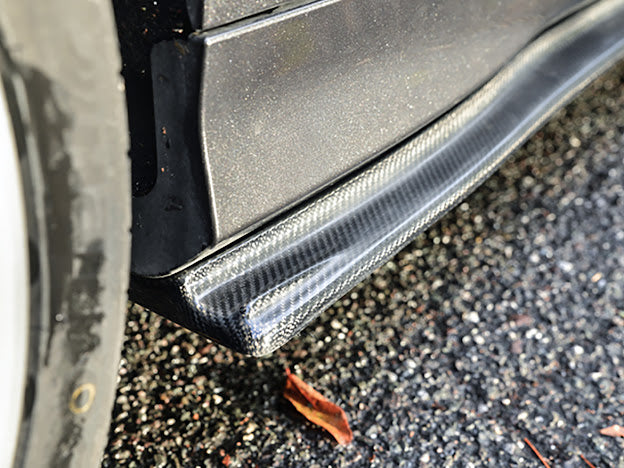 2013-2018 Ford Focus ST | RS CARBON FIBER *ADD-ON*  Side Skirts Rocker Panel Extensions Ground Effects