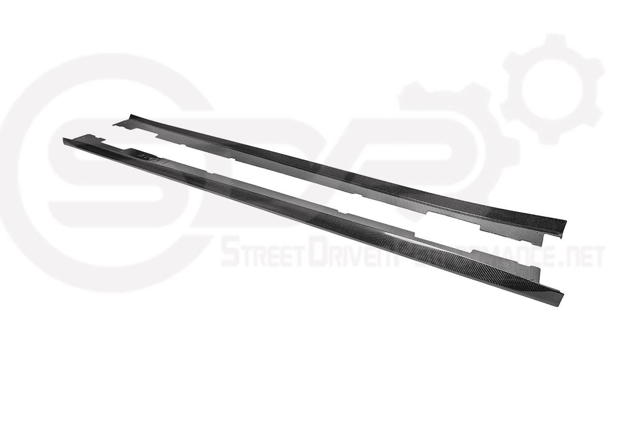 2016-2019 Cadillac CTS-V V3 - Factory Style Carbon Fiber Side Skirts Rocker Panels Ground Effects