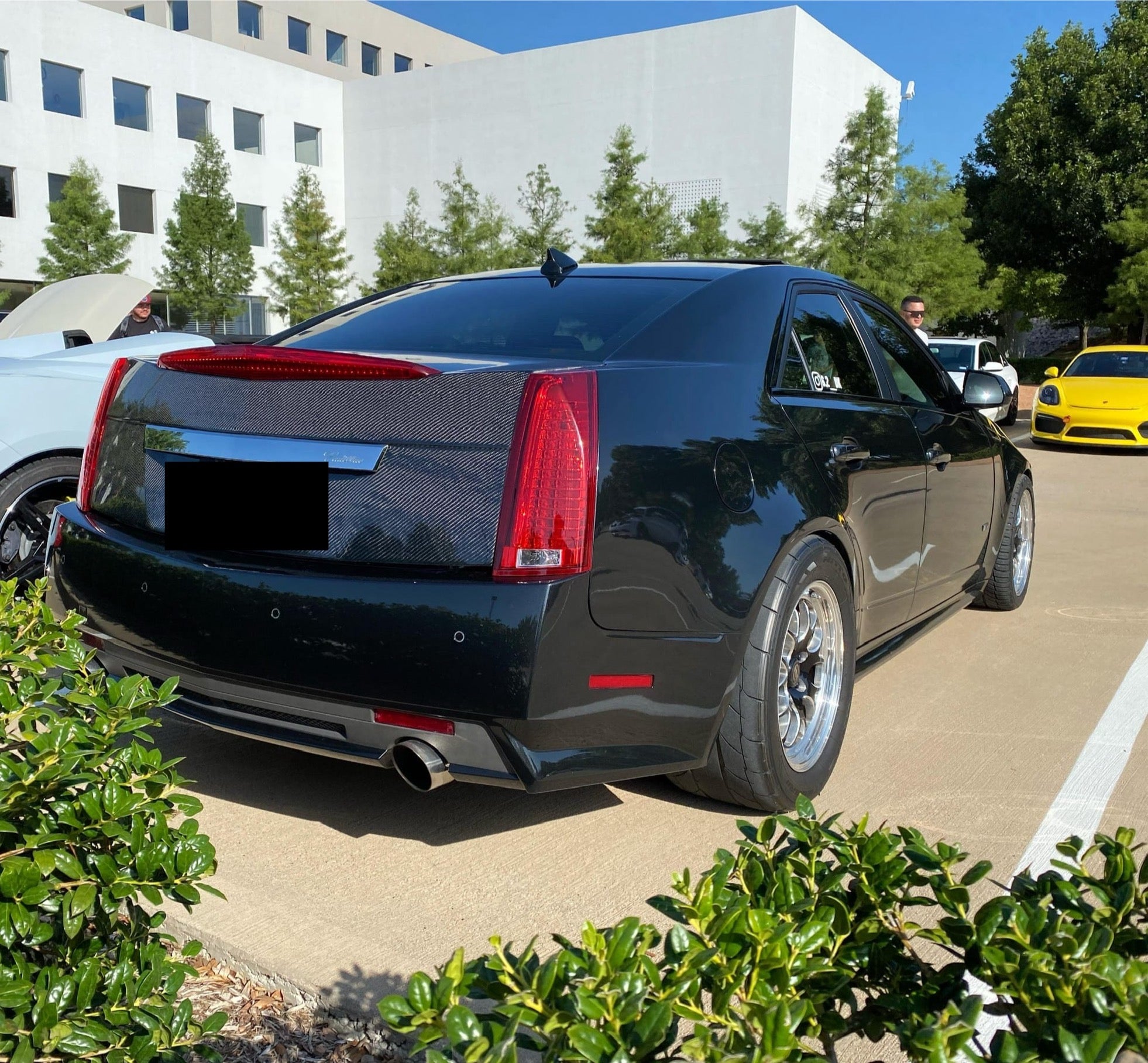 2009-2012 Cadillac CTS/ CTS-V V2 Sedan | Carbon Fiber Trunk Lid