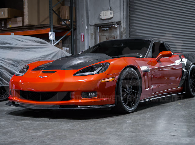 2005-2013 Chevrolet Corvette C6 | Amber Light LED Side Fender Markers Pair (Front and / or Rear) {Clear, Amber, Red, or Smoke Lenses}