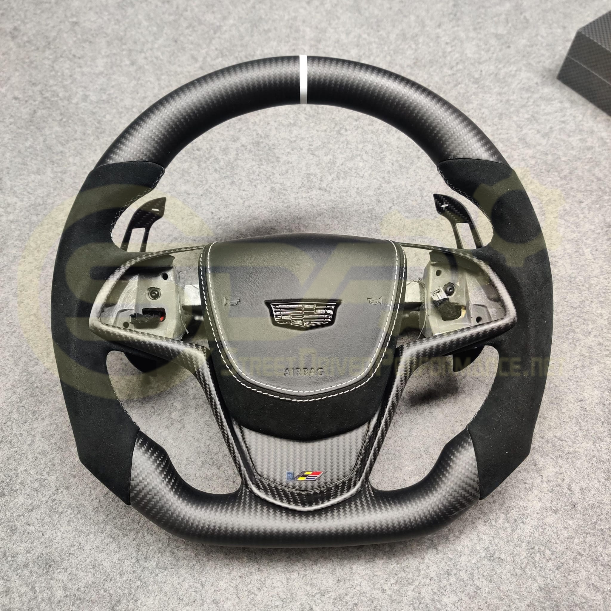 2013 - 2019 Cadillac ATS & ATS-V Custom Carbon Fiber Steering Wheel with options